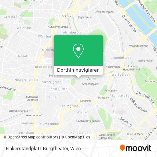Fiakerstandplatz Burgtheater Karte
