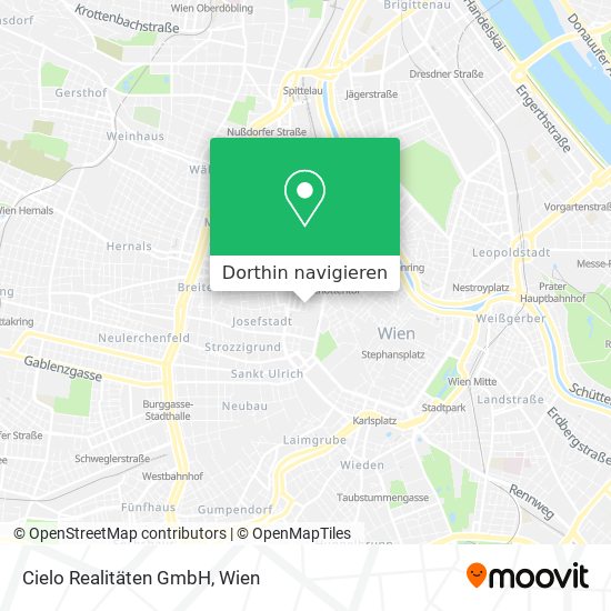 Cielo Realitäten GmbH Karte