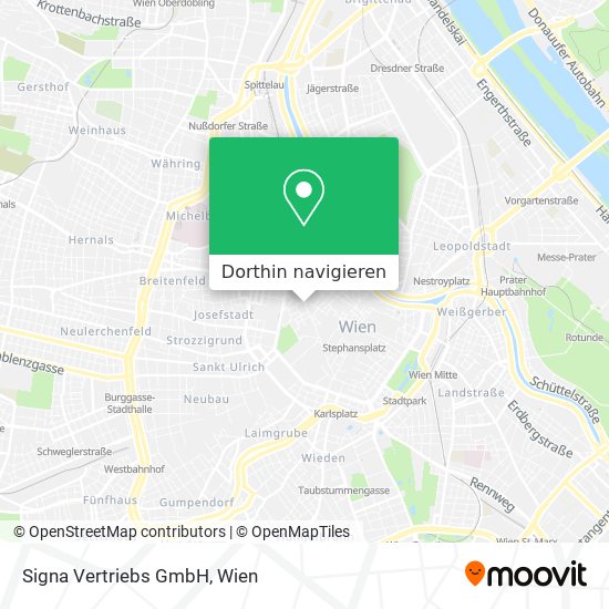 Signa Vertriebs GmbH Karte