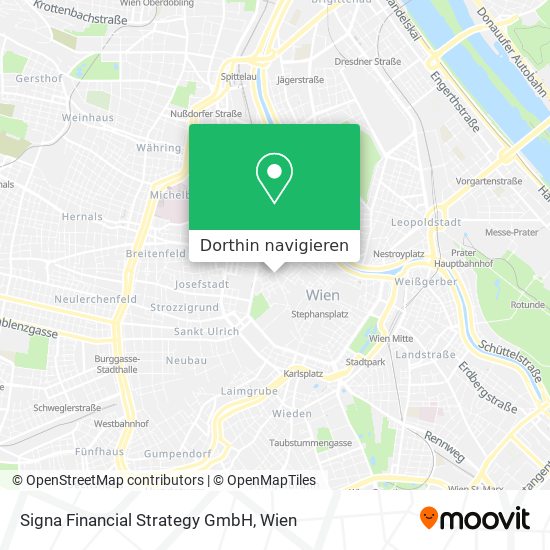 Signa Financial Strategy GmbH Karte