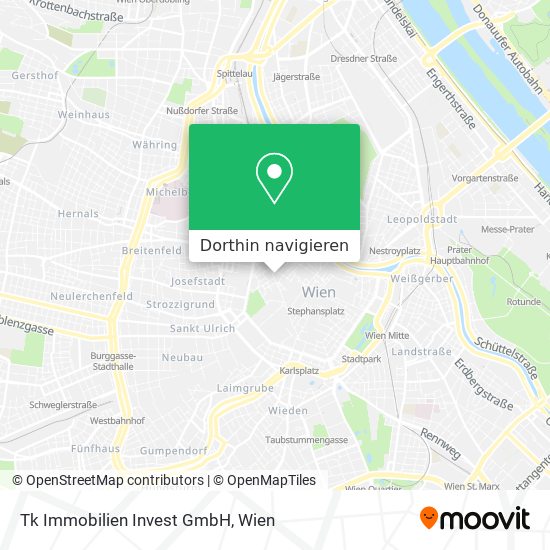 Tk Immobilien Invest GmbH Karte