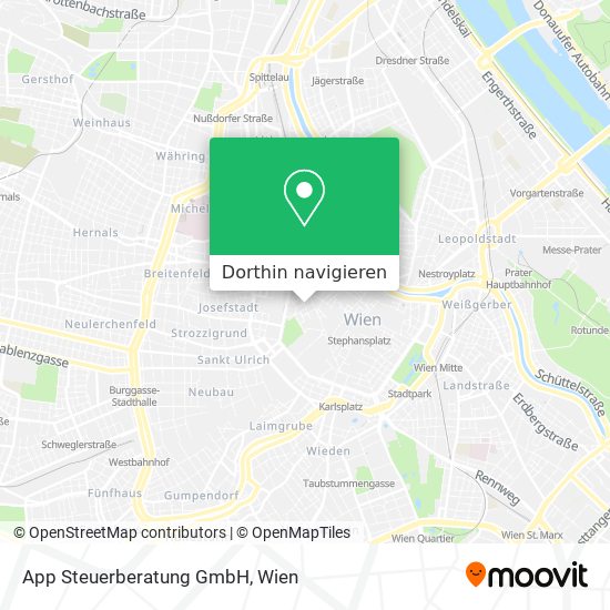 App Steuerberatung GmbH Karte