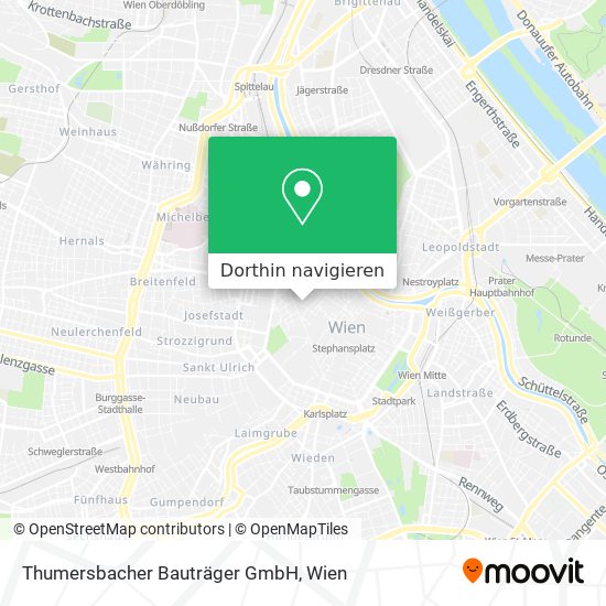 Thumersbacher Bauträger GmbH Karte