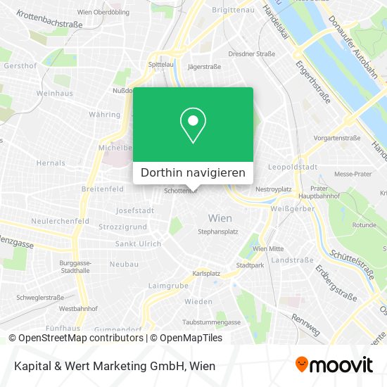 Kapital & Wert Marketing GmbH Karte