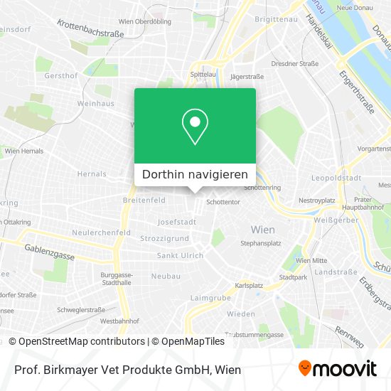 Prof. Birkmayer Vet Produkte GmbH Karte