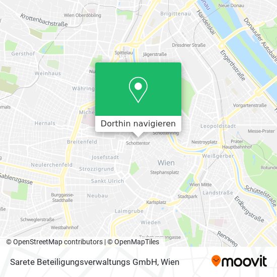 Sarete Beteiligungsverwaltungs GmbH Karte