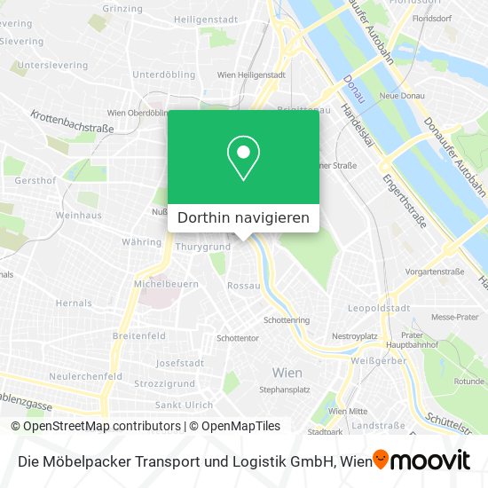 Die Möbelpacker Transport und Logistik GmbH Karte