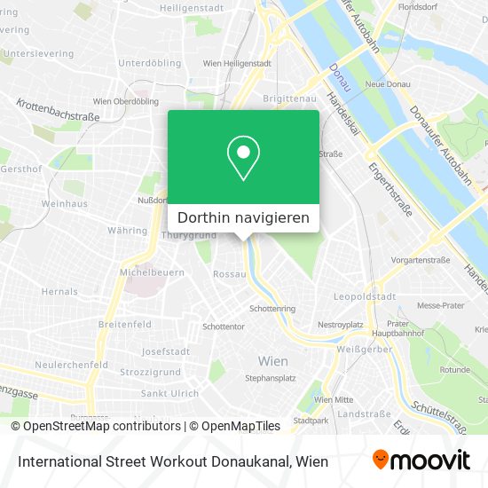 International Street Workout Donaukanal Karte
