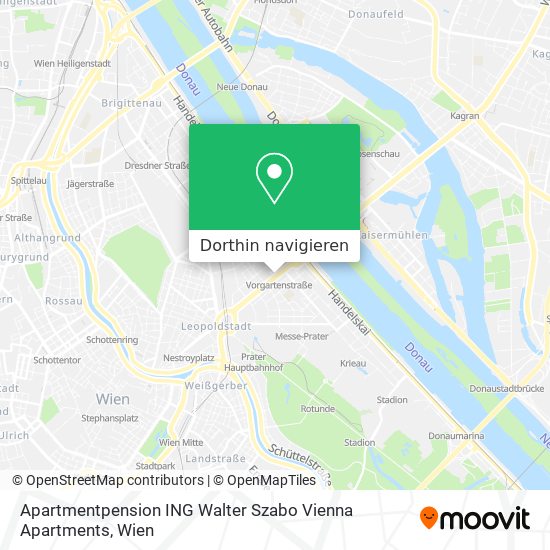 Apartmentpension ING Walter Szabo Vienna Apartments Karte