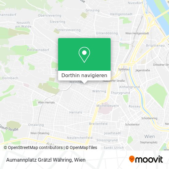 Aumannplatz Grätzl Währing Karte