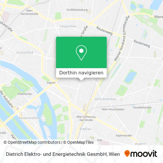Dietrich Elektro- und Energietechnik GesmbH Karte