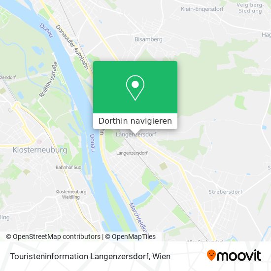 Touristeninformation Langenzersdorf Karte