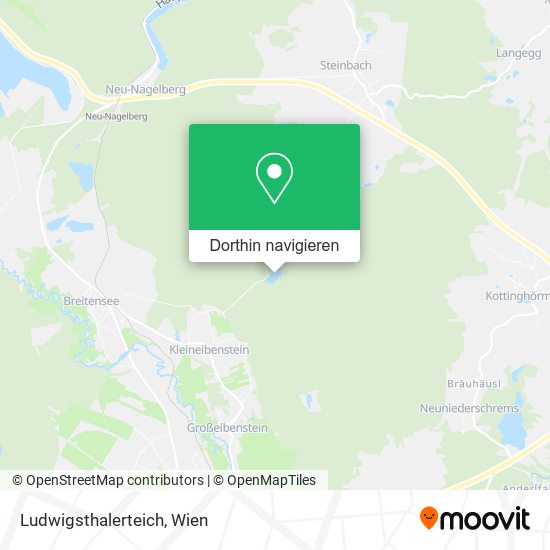 Ludwigsthalerteich Karte