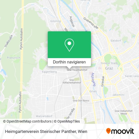 Heimgartenverein Steirischer Panther Karte