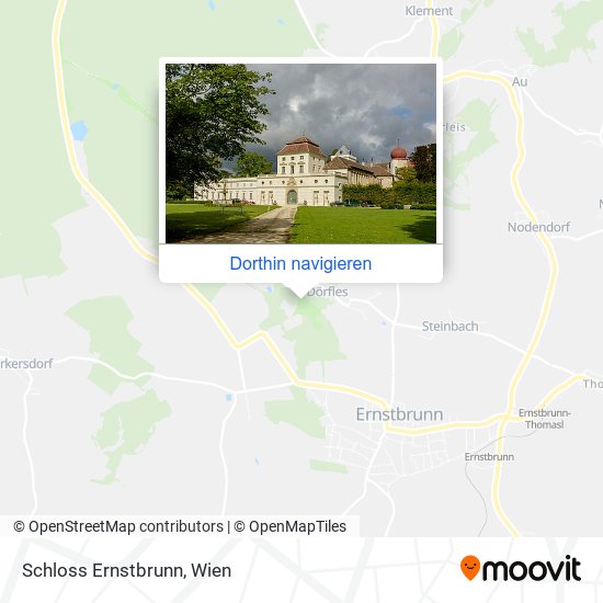 Schloss Ernstbrunn Karte