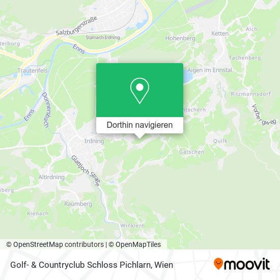 Golf- & Countryclub Schloss Pichlarn Karte
