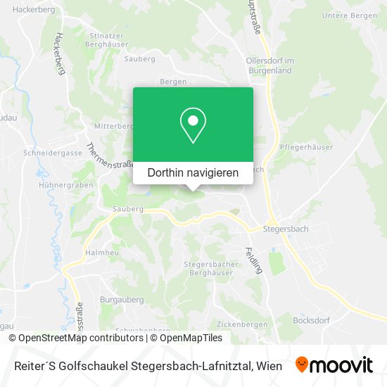 Reiter´S Golfschaukel Stegersbach-Lafnitztal Karte