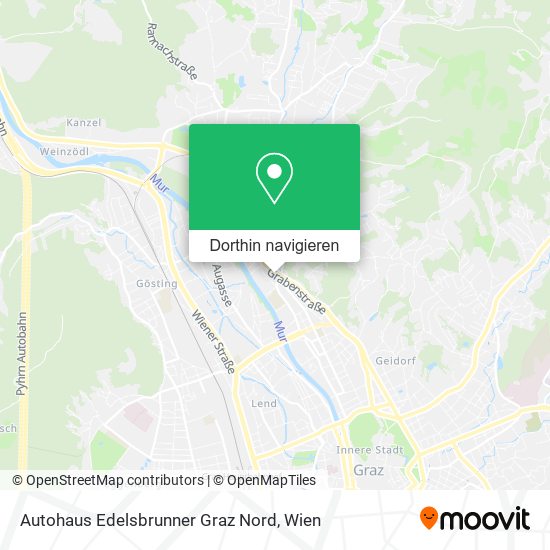 Autohaus Edelsbrunner Graz Nord Karte