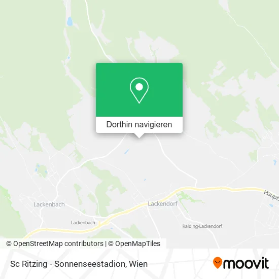 Sc Ritzing - Sonnenseestadion Karte