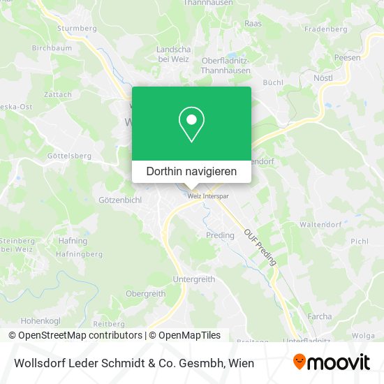 Wollsdorf Leder Schmidt & Co. Gesmbh Karte