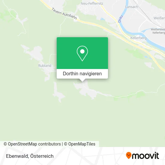 Ebenwald Karte