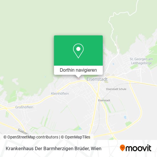 Krankenhaus Der Barmherzigen Brüder Karte
