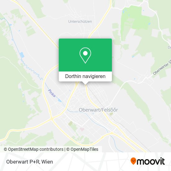 Oberwart P+R Karte