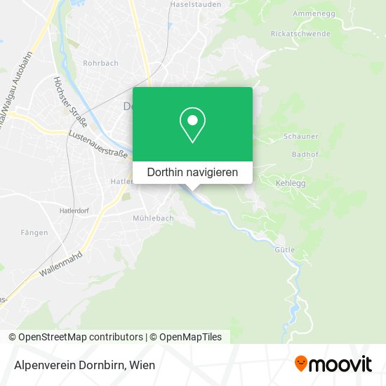 Alpenverein Dornbirn Karte