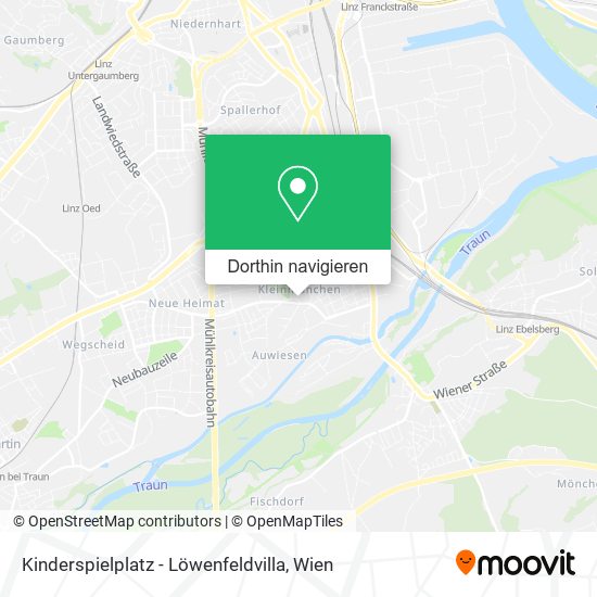 Kinderspielplatz - Löwenfeldvilla Karte