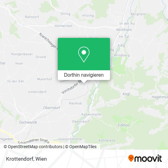 Krottendorf Karte