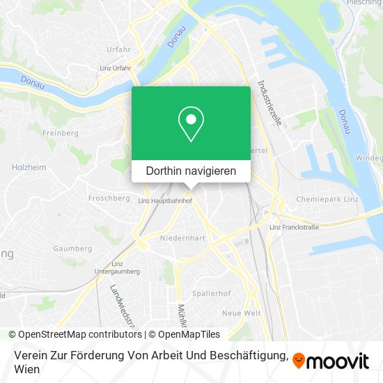 Verein Zur Förderung Von Arbeit Und Beschäftigung Karte
