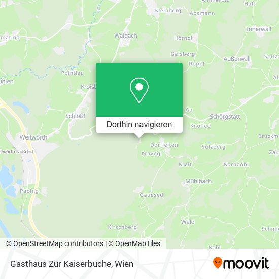 Gasthaus Zur Kaiserbuche Karte