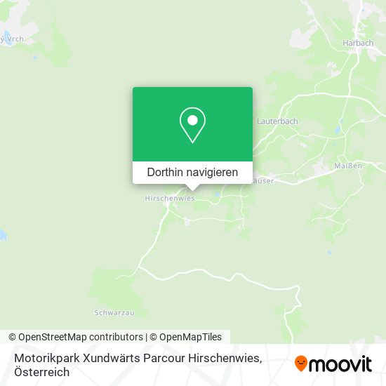 Motorikpark Xundwärts Parcour Hirschenwies Karte