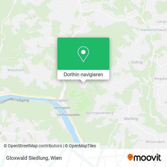 Gloxwald Siedlung Karte