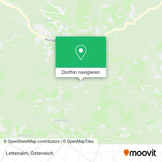 Lettenalm Karte