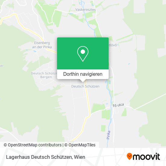 Lagerhaus Deutsch Schützen Karte