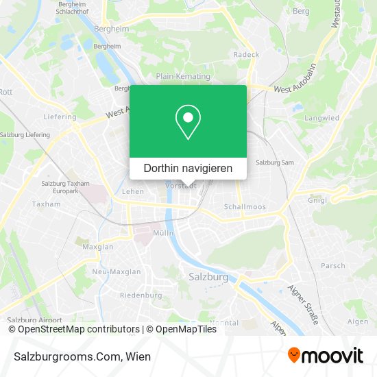 Salzburgrooms.Com Karte