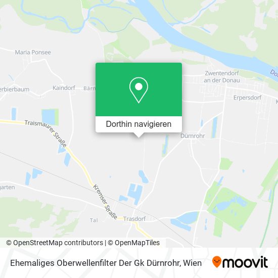 Ehemaliges Oberwellenfilter Der Gk Dürnrohr Karte