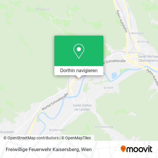 Freiwillige Feuerwehr Kaisersberg Karte