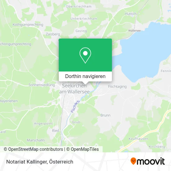 Notariat Kallinger Karte