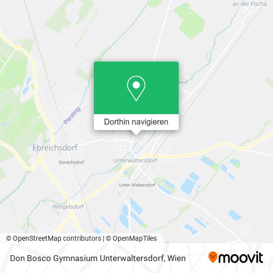 Don Bosco Gymnasium Unterwaltersdorf Karte