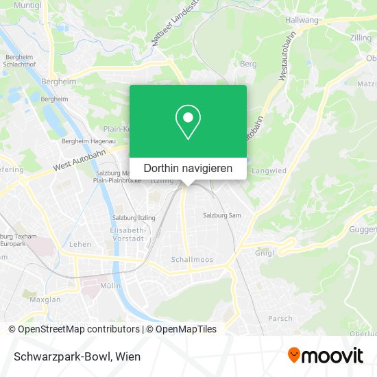Schwarzpark-Bowl Karte
