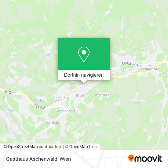 Gasthaus Aschenwald Karte
