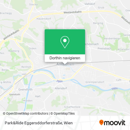 Park&Ride Eggersddorferstraße Karte