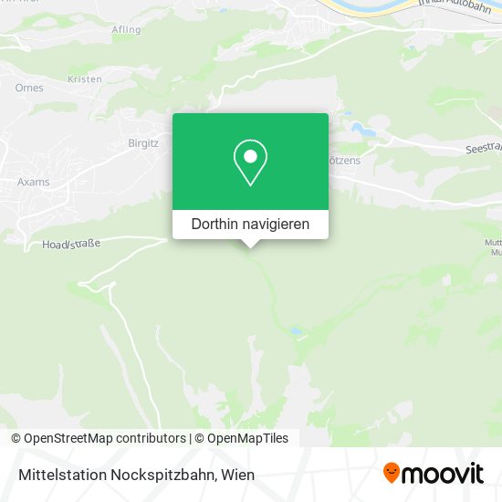 Mittelstation Nockspitzbahn Karte