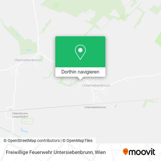 Freiwillige Feuerwehr Untersiebenbrunn Karte
