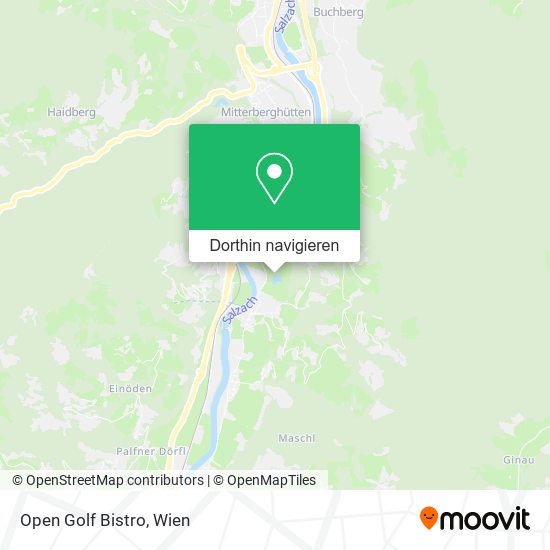Open Golf Bistro Karte