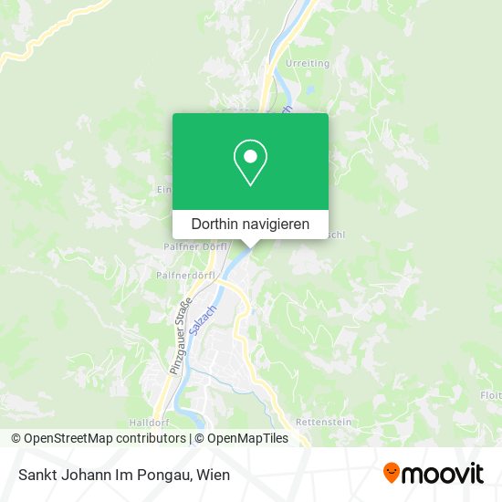 Sankt Johann Im Pongau Karte