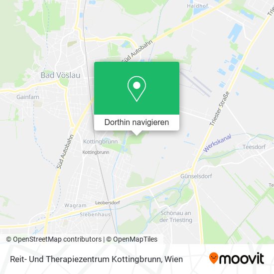 Reit- Und Therapiezentrum Kottingbrunn Karte