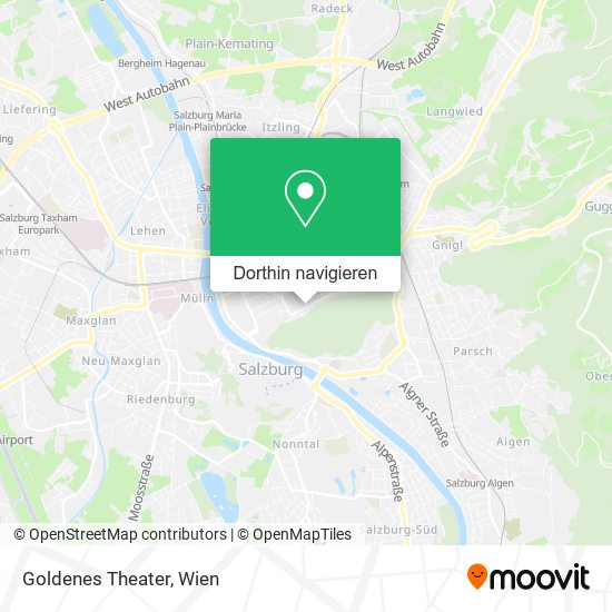 Goldenes Theater Karte